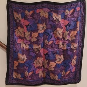 1990's Vintage Silk Scarf